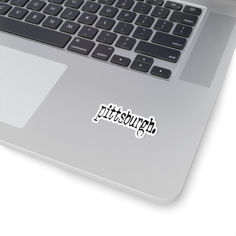 Pittsburgh Typewriter - Kiss-Cut Stickers Paper Products - YinzerShop