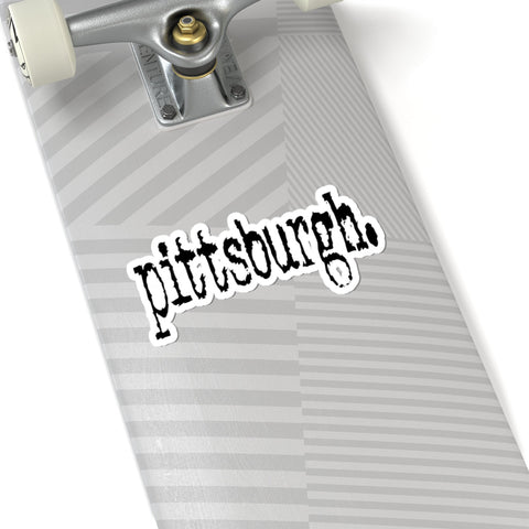 Pittsburgh Typewriter - Kiss-Cut Stickers Paper Products - YinzerShop