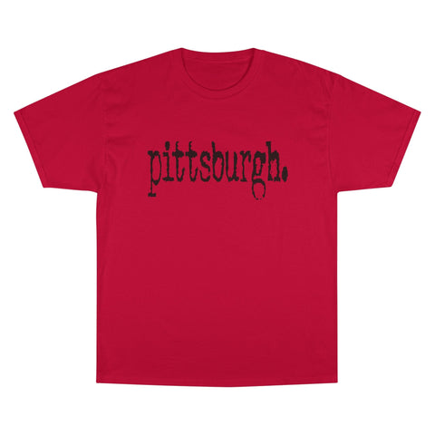 Pittsburgh Typewriter T-Shirt T-Shirt - YinzerShop