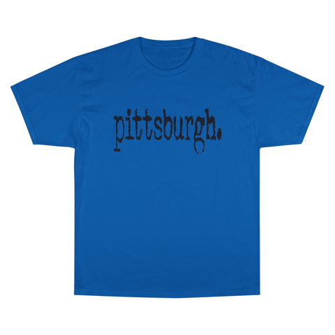 Pittsburgh Typewriter T-Shirt T-Shirt - YinzerShop