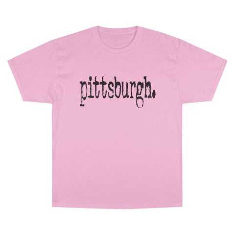 Pittsburgh Typewriter T-Shirt T-Shirt - YinzerShop