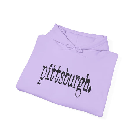 Pittsburgh Typewriter Unisex Heavy Blend™ Hooded Sweatshirt Hoodie - YinzerShop