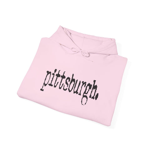 Pittsburgh Typewriter Unisex Heavy Blend™ Hooded Sweatshirt Hoodie - YinzerShop
