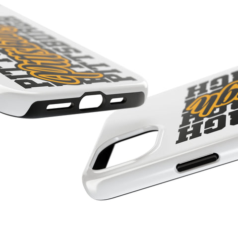 Pittsburgh Typography - iPhone Phone Case Mate Tough Phone Case - YinzerShop