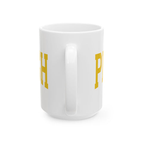 Pittsburgh Varsity Letters - Coffee Mugs (11oz, 15oz) Mug - YinzerShop