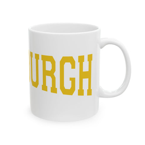 Pittsburgh Varsity Letters - Coffee Mugs (11oz, 15oz) Mug - YinzerShop