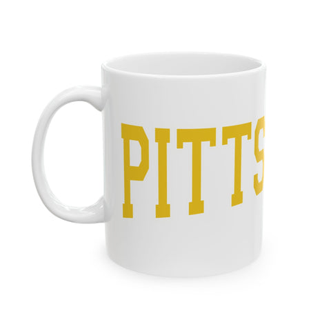 Pittsburgh Varsity Letters - Coffee Mugs (11oz, 15oz) Mug - YinzerShop