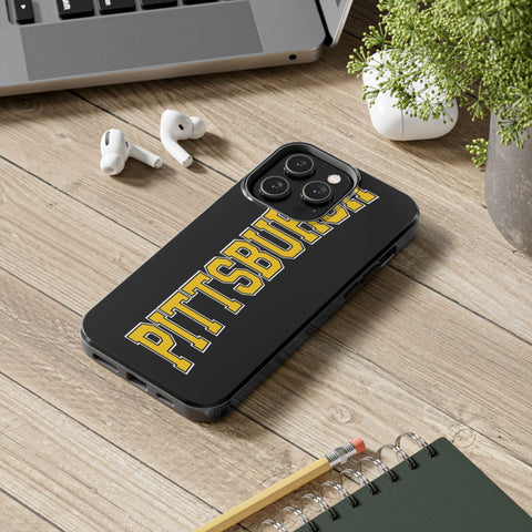 Pittsburgh Varsity Letters Phone Case Mate Tough Phone Case - YinzerShop