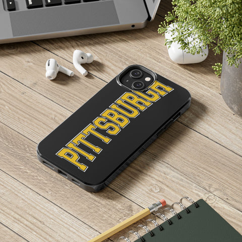 Pittsburgh Varsity Letters Phone Case Mate Tough Phone Case - YinzerShop