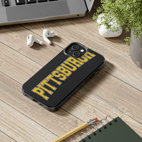 Pittsburgh Varsity Letters Phone Case Mate Tough Phone Case - YinzerShop