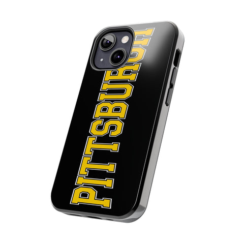 Pittsburgh Varsity Letters Phone Case Mate Tough Phone Case - YinzerShop