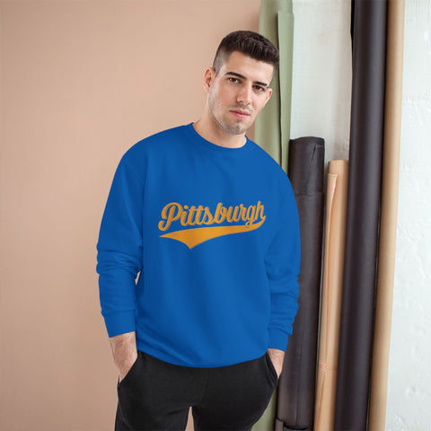 Pittsburgh Varsity Retro Champion S600 Sweatshirt Sweatshirt - YinzerShop