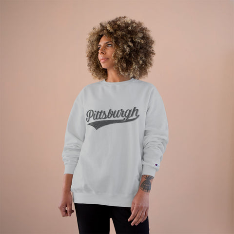 Pittsburgh Varsity Retro Champion S600 Sweatshirt Sweatshirt - YinzerShop