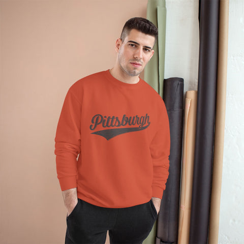 Pittsburgh Varsity Retro Champion S600 Sweatshirt Sweatshirt - YinzerShop