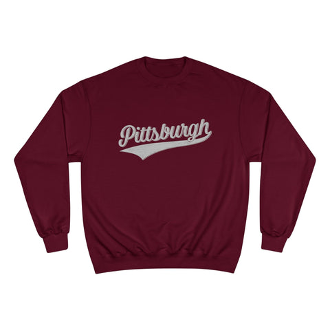 Pittsburgh Varsity Retro Champion S600 Sweatshirt Sweatshirt - YinzerShop