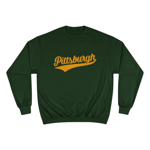 Pittsburgh Varsity Retro Champion S600 Sweatshirt Sweatshirt - YinzerShop