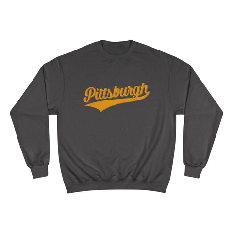 Pittsburgh Varsity Retro Champion S600 Sweatshirt Sweatshirt - YinzerShop