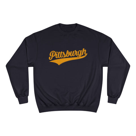 Pittsburgh Varsity Retro Champion S600 Sweatshirt Sweatshirt - YinzerShop