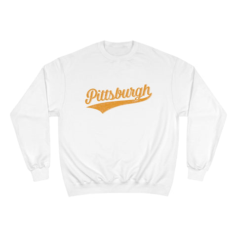 Pittsburgh Varsity Retro Champion S600 Sweatshirt Sweatshirt - YinzerShop
