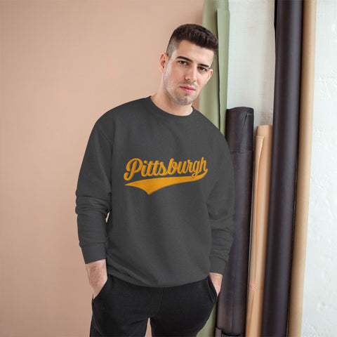 Pittsburgh Varsity Retro Champion S600 Sweatshirt Sweatshirt - YinzerShop