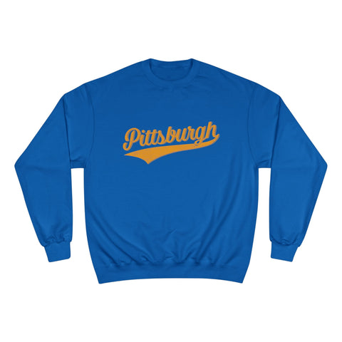 Pittsburgh Varsity Retro Champion S600 Sweatshirt Sweatshirt - YinzerShop
