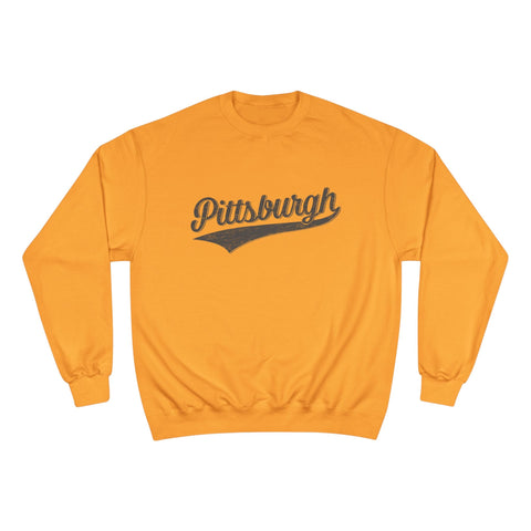 Pittsburgh Varsity Retro Champion S600 Sweatshirt Sweatshirt - YinzerShop