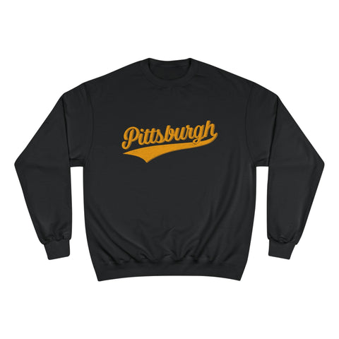 Pittsburgh Varsity Retro Champion S600 Sweatshirt Sweatshirt - YinzerShop