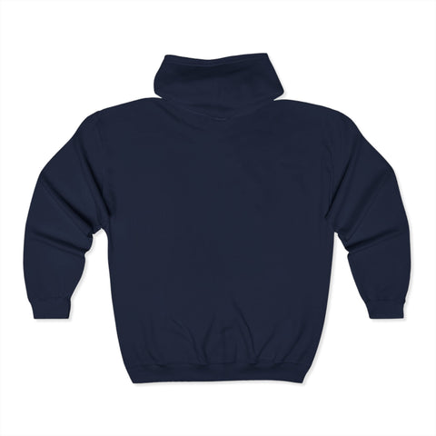 Pittsburgh Varsity Retro Heavy Blend Full Zip Hooded Sweatshirt Hoodie - YinzerShop