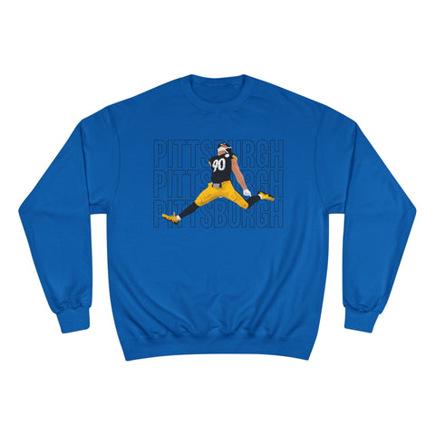 Pittsburgh Victory Jump - Champion Sweatshirt Sweatshirt - YinzerShop