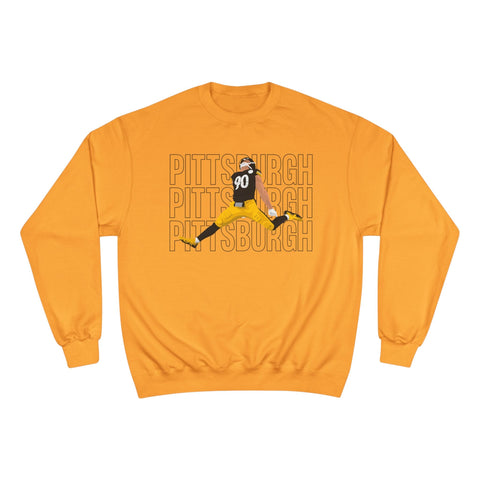 Pittsburgh Victory Jump - Champion Sweatshirt Sweatshirt - YinzerShop