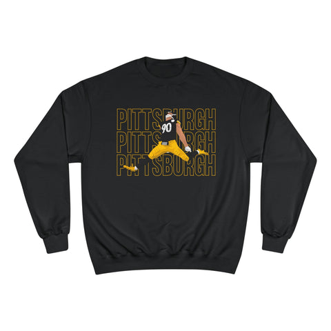 Pittsburgh Victory Jump - Champion Sweatshirt Sweatshirt - YinzerShop