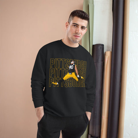 Pittsburgh Victory Jump - Champion Sweatshirt Sweatshirt - YinzerShop