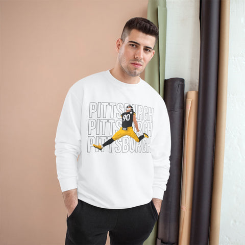 Pittsburgh Victory Jump - Champion Sweatshirt Sweatshirt - YinzerShop