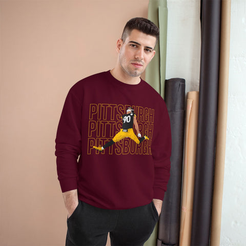Pittsburgh Victory Jump - Champion Sweatshirt Sweatshirt - YinzerShop