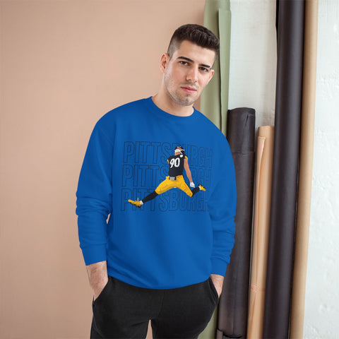 Pittsburgh Victory Jump - Champion Sweatshirt Sweatshirt - YinzerShop