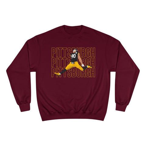 Pittsburgh Victory Jump - Champion Sweatshirt Sweatshirt - YinzerShop