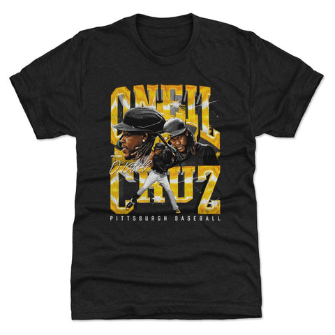 Pittsburgh Vintage T-Shirt - Oneil Cruz Slim Fit Crewneck Tee, Lightweight Cotton Blend Men's Premium T-Shirt - YinzerShop