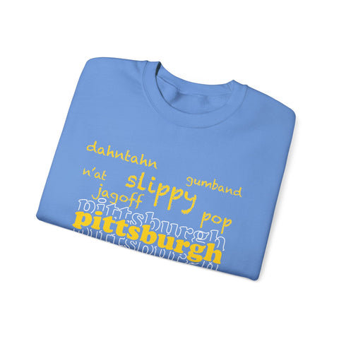 Pittsburgh Yinzerisms - Heavy Blend™ Crewneck Sweatshirt Sweatshirt - YinzerShop