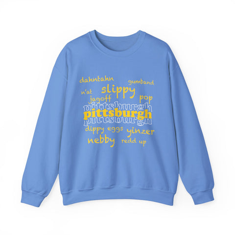 Pittsburgh Yinzerisms - Heavy Blend™ Crewneck Sweatshirt Sweatshirt - YinzerShop