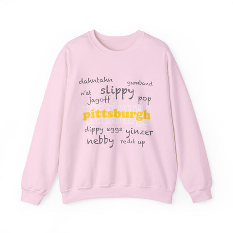 Pittsburgh Yinzerisms - Heavy Blend™ Crewneck Sweatshirt Sweatshirt - YinzerShop
