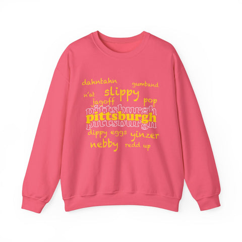 Pittsburgh Yinzerisms - Heavy Blend™ Crewneck Sweatshirt Sweatshirt - YinzerShop