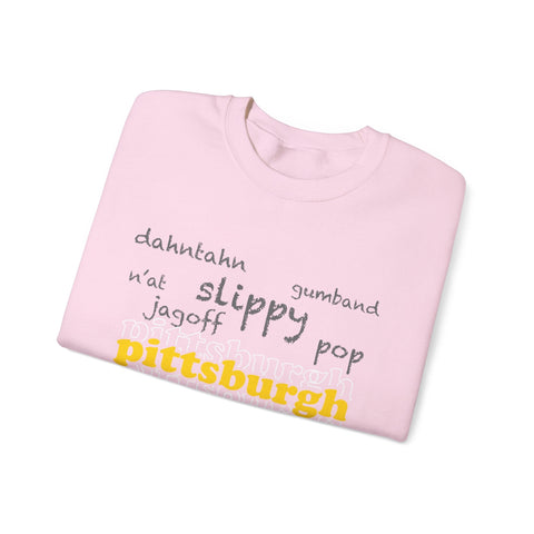Pittsburgh Yinzerisms - Heavy Blend™ Crewneck Sweatshirt Sweatshirt - YinzerShop