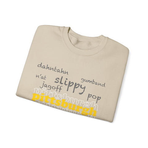 Pittsburgh Yinzerisms - Heavy Blend™ Crewneck Sweatshirt Sweatshirt - YinzerShop