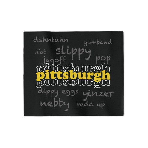 Pittsburgh Yinzerisms - Sweatshirt Blanket Home Decor - YinzerShop