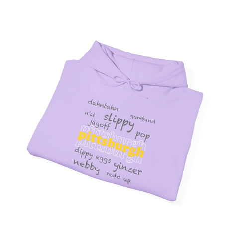 Pittsburgh Yinzerisms - Unisex Heavy Blend™ Hooded Sweatshirt Hoodie - YinzerShop