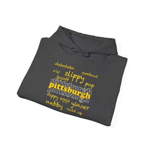 Pittsburgh Yinzerisms - Unisex Heavy Blend™ Hooded Sweatshirt Hoodie - YinzerShop