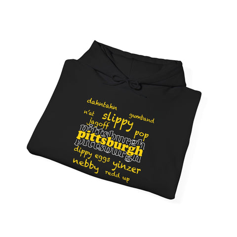 Pittsburgh Yinzerisms - Unisex Heavy Blend™ Hooded Sweatshirt Hoodie - YinzerShop