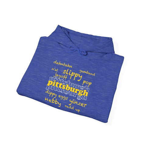 Pittsburgh Yinzerisms - Unisex Heavy Blend™ Hooded Sweatshirt Hoodie - YinzerShop