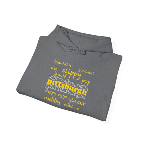 Pittsburgh Yinzerisms - Unisex Heavy Blend™ Hooded Sweatshirt Hoodie - YinzerShop