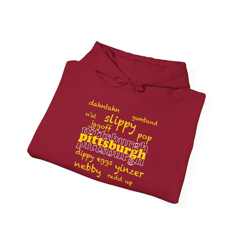 Pittsburgh Yinzerisms - Unisex Heavy Blend™ Hooded Sweatshirt Hoodie - YinzerShop